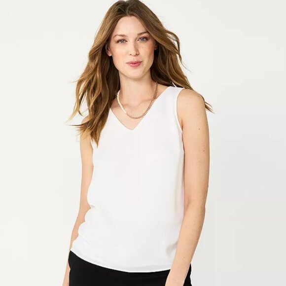 NINE WEST V-NECK TANK BUNDLE OF 2 - Picture 5 of 8